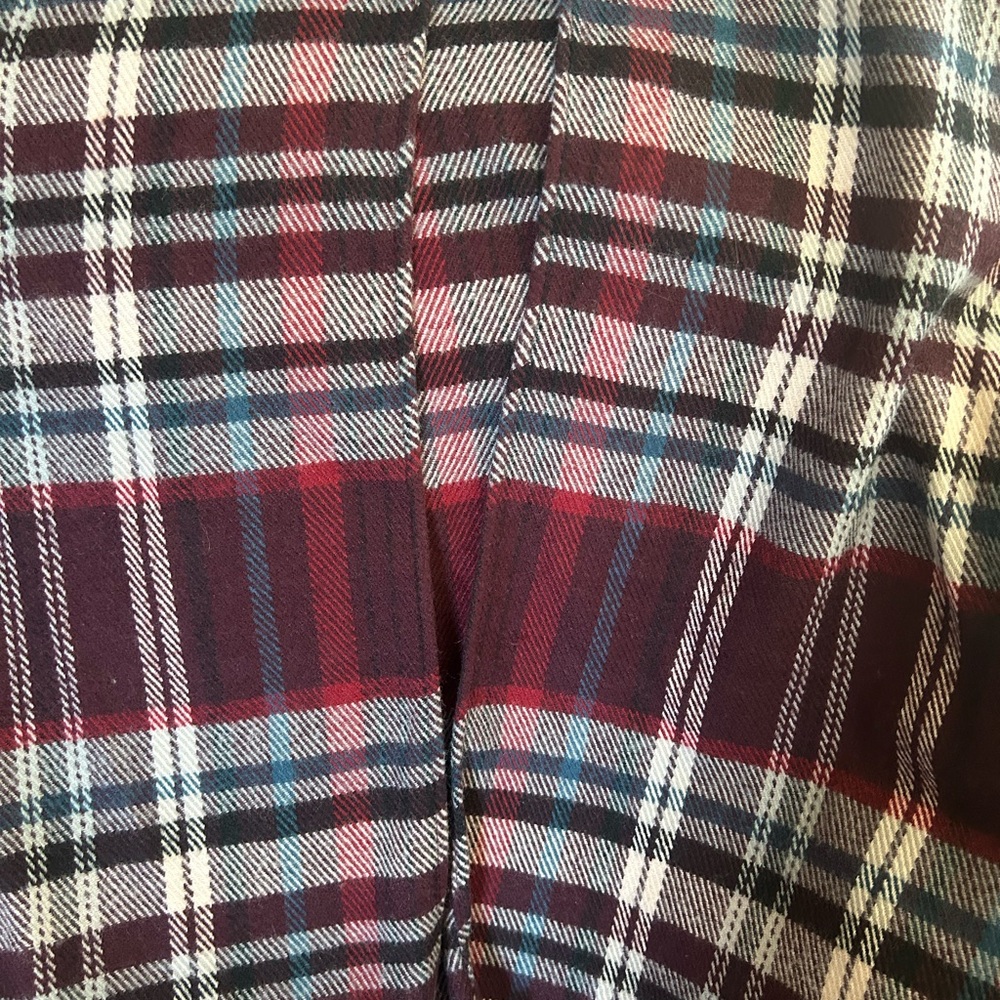 Treasure & Bond Red and Black Plaid Cape